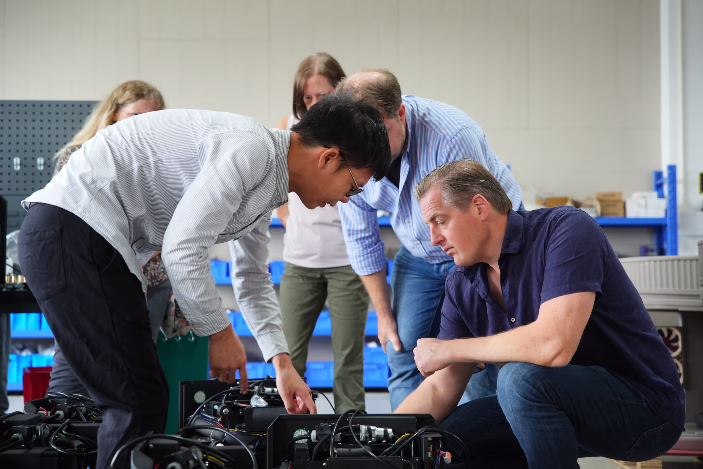 Sourcing Allies engineers on a factory visit